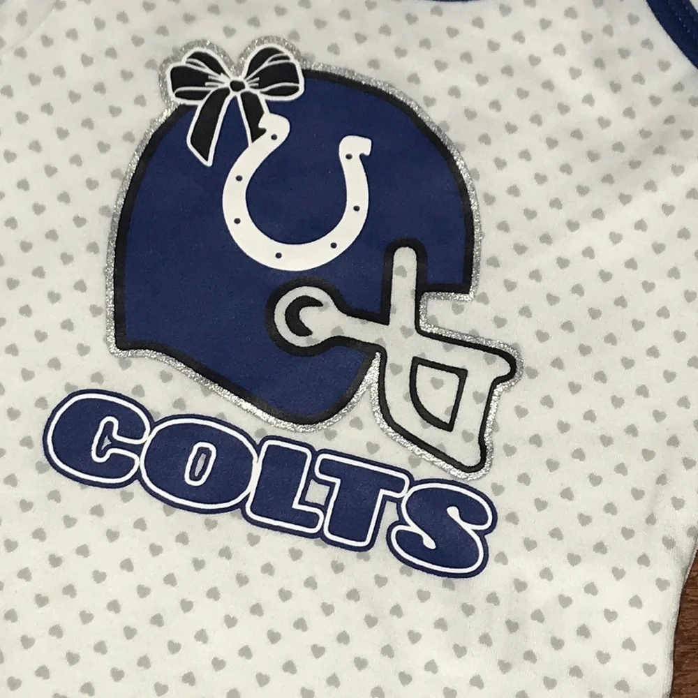 NWOT Colts onesies